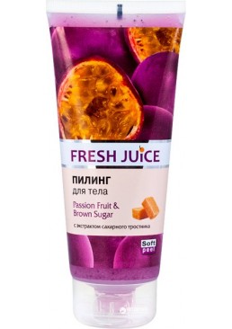Пилинг для тела Fresh Juice Passion Fruit & Brown Sugar, 200 мл 